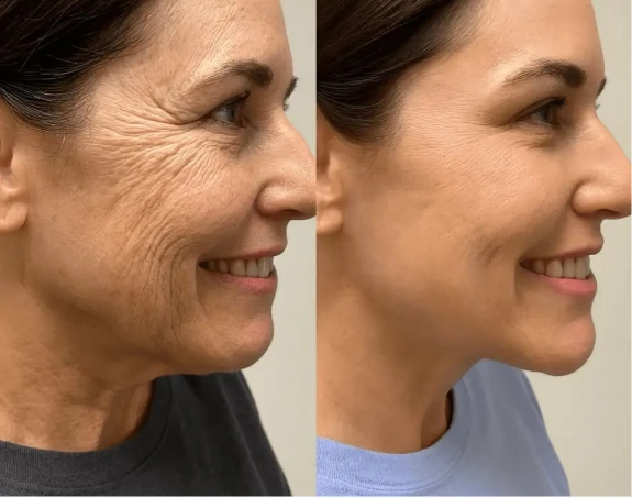 Antes e depois de Camila R.